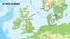 Her er en oversikt over nettverket Altibox får rundt Nordsjøen når Englandskabelen og Skagenfiber West står ferdig.