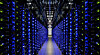 Serverrack i Googles datasenter