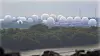 Ved RAF Menwith Hill-stasjonen i England avlyttes en rekke former for trådløs kommunikasjon.