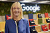 Anne-Sofie Risåsen er på plass ved Googles Aker Brygge-kontor.
