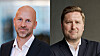 Knowits konsernledelse går fra én til to nordmenn: Fra venstre Kenneth Gvein og Fredrik Ekerhovd.