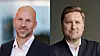 Knowits konsernledelse går fra én til to nordmenn: Fra venstre Kenneth Gvein og Fredrik Ekerhovd.