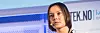 Daglig leder Nina Kristin Vesterby i Homenet vurderer Telenor fibertilbud, men håper prisene blir justert ned fra det nivået de har fått presentert.