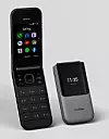 Musling: Den klassiske muslingtelefonen, Nokia 2720 Flip, er tilbake med sikkerhetsfunksjoner og skjerm på begge sider. Til under tusenlappen. Foto: Nokia