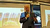 Landslagssjefen Per-Mathias Høgmo vil ta systemet i bruk ved neste landskamp. Bilde: Thomas Marynowski