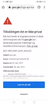 Domenet goo.gle benytter sertifikat fra Let's Encrypt. Skjermbilde: digi.no