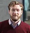 Benjamin Vallestad var en av studentenes veiledere under prosjektet. Foto: Accenture