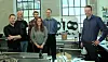 Det er i alt 17 ansatte hos Piql. Her er noen av dem. Fra v.: servicesjef Daniel Strømsnes, programutvikler Ulf Thorsen, programutvikler Matti Wennberg, labsjef Janita Flo, programutvikler Alexey Matantsev og utviklingssjef Ole Liabø. Foto: Harald Brombach