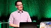 Oddvar Moe demonstrerte flere effektive angrepsteknikker mot Windows-systemer, men kom også med en rekke råd om hvordan man relativt enkelt kan beskytte seg mot mange av angrepene. Foto: Harald Brombach