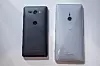 Blank og matt; Xperia XZ2 har en blank finish i tykt Gorillaglass på baksiden. XZ2 Compact er i matt polykarbonat som etter sigende skal være meget motstandsdyktig mot riper. Foto: ORV