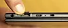 Venstre porter: Foruten en HDMI 2.0-port og en Thunderbolt med USB4-spesifikasjoner (USB-C) finner vi et spor til et SIM-kort. PC-en kan fås med 4G eller 5G modem. Foto: Are Thunes Samsonsen