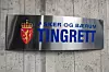 Asker og Bærum tingrett har konkludert i den spesielle skytjeneste-saken som Digi tidligere har omtalt. Foto: Terje Pedersen / NTB