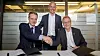 eInnsyn er et felles IT-prosjekt mellom stat og kommune, levert innenfor budsjett og nesten på tid. Fra v. Difi-direktør Steffen Sutorius, moderniseringsminister Jan Tore Sanner og byrådsleder Raymond Johansen fra Oslo kommune.