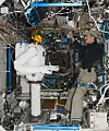 Robonaut 2 under testing ombord i ISS i februar 2013. Bilde: NASA