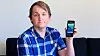 Arne-Christian Blystad jobber med utvikling av smartmobiler.