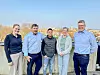 Bouvet og Stavanger kommune skal fortsatt samarbeide om Datasjø-plattformen. Fra venstre Ingrid Frøyland, Jens Otto Skåra Hansen, Jan Angelo Dalåsen Klepsland, Eva Jenseg og Kjetil Molaug.
