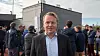 Leder for bedriftsmarkedet i Telia, Jon Christian Hillestad på taket av Telias bygg på Økern i Oslo. Han er godt fornøyd med å ha en rekke store samfunnskritiske virksomheter som kunder.