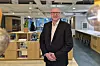− Jeg skal ikke være en som går rundt og sier – bare ta i bruk generativ KI. Det må gjøres gjennomtenkt og med en plan, sier Stefan Sjøgren. Foto: Marianne Gjessing