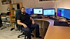 Trym har fått fast jobb som utvikler hos Kongsberg Norcontroll etter 1,5 års utdanning. – Jeg startet på bunn, og det var mye slit i starten og mange tunge og motløse stunder, forteller han fra hjemmekontoret.