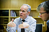 ØKT DIGITAL DELTAKELSE: Kommunal- og moderniseringsminister Jan Tore Sanner (H) sparker i gang regjeringens toårige program for økt digital deltakelse og kompetanse i Drammen onsdag. Arkivfoto.