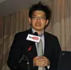 Steve Chen, på pressekonferanse i Taiwan i 2007. (foto: Rico Shen) Bilde: Rico Shen