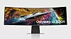 49 tommer: Samsungs Odyssey OLED G9 er også en veldig stor skjerm, men vi vet ingen ting om oppløsningen. Foto: Samsing