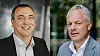 Kjetil Thorvik Brun, leder for teknologi og digitalisering i Abelia, og administrerende direktør Øystein E. Søreide.