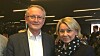 Arvid Hallén og Monica Mæland i Norges forskningsråd.