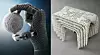 To svært ulike produkter framstilt med 3D-printing («additive manufacturing»): Den kunstige hånden består av 46 deler. Den er ti ganger sterkere enn hender laget med andre metoder, samtidig som produksjon og montering koster en tidel. Krakkene «Monarch Stools» viser hvilke muligheter 3D-printing gir innen design uten at det gir økte kostnader: Gjenstander kan utformes på en måte som hadde vært umulig med andre metoder.