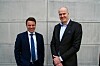 SATSER PÅ SMB: Fra v. Broadnet-sjef Martin Lippert og daglig leder Kristen Linaae i Powertech.