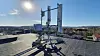 Bildet viser en basestasjonen på et bygg i Lillestrøm, der Telia åpnet sitt 5G-nett i 2020. Nå utvides nettet over hele Norge.