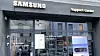 Selv om salget falt med 5,6 prosent, økte driftsoverskuddet med 23,48 prosent for den sørkoreanske smarttelefongiganten. Bildet er fra et Samsung støttesenter i Oslo.