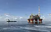 LLOGs produksjonsplattform Salamanca i Mexicogolfen får bredbånd og mobildekning fra norske Tampnet. Foto: Repsol/Tampnet
