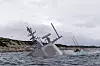 Russland hevder påstandene om GPS-sabotasje er et forsøk på å avlede oppmerksomheten fra skipskollisjonen som ført til at KNM Helge Ingstad sank i Hjeltefjorden. Arkivfoto.