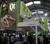 Qt lever videre som Nokias rammeverk for Symbian og Meego. Her fra selskapets stand under Mobile World Congress i Barcelona. Bilde: David Stone / Nokia