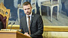 Helseminister Bent Høie (H) redegjorde om informasjonssikkerheten i Helse Sør-Øst på Stortinget i dag.