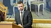 Helseminister Bent Høie (H) redegjorde om informasjonssikkerheten i Helse Sør-Øst på Stortinget i dag.