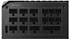 Denne ROG Thor-strømforsyningen fra Asus kan levere totalt 1200 watt effekt, blant annet fra åtte åttepinners kontakter til PCIe-kort. Foto: Asus