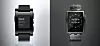 Pebble Steel (til høyre) framstår som langt mer elegant enn forgjengeren. Bilde: Pebble