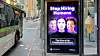 Det er lett å bli overivrig: – De mest interessante samtalene handlet om langsiktig verdiskaping, påpeker Jørgen Jore. Her fra plakat i San Fransisco.Foto: Privat