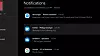 Android-varsler vises i handlingssenteret i Windows 10.