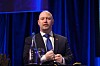 Justis- og beredskapsminister Anders Anundsen (Frp) under NSMs sikkerhetskonferanse 2015 i Oslo kongressenter.