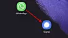 Millioner av brukere strømmet fra Whatsapp til blant annet Signal under nedetiden mandag.