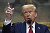 President Trump snakket om Stargate i Roosevelt-rommet i Det hvite hus denne uken. Administrasjonen har ingen direkte tilknytning til Stargate. Foto: Julia Demaree Nikhinson/AP/NTB