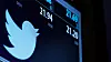 The Twitter logo and trading information is displayed just after the opening bell on a screen on the floor of the New York Stock Exchange (NYSE) in New York City, U.S., September 23, 2016. REUTERS/Brendan McDermid