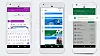 Fra venstre: 1) Funksjonen for å merke tekst har blitt smartere. 2) Bilde-i-bilde-funksjon er en av nyhetene i Android O. 3) Google Play Protect sjekker apper for skadevare. Foto: Google
