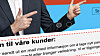 Kundene blir informert om at passordene må endres.