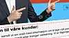 Kundene blir informert om at passordene må endres.