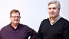 Teknologidirektør Simen Sommerfeldt og konsulent Morten Jacobsen i Bouvet. Foto: Harald Brombach