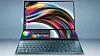 Laptopen Asus ZenBook Pro Duo UX581 har to høyoppløste skjermer i full bredde og en touchpad som kan fungere som numerisk tastatur.